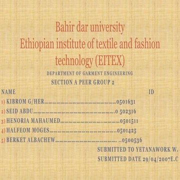 The technology of ironing for knitting garments