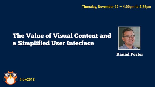 The Value of Visual Content and the Simplified User Interface with Daniel Fos...