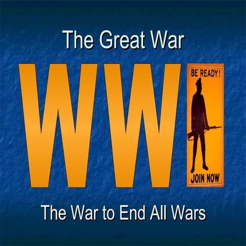 The ww1 powerpoint1