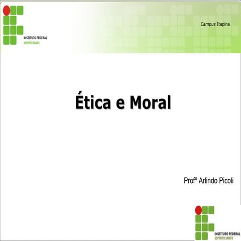 Ética e moral