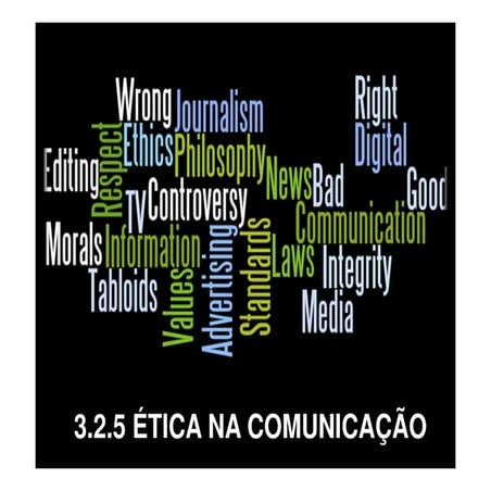 éTica na comunicação