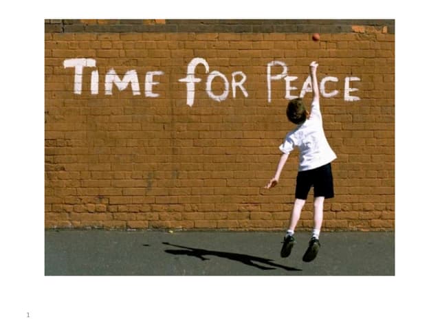 Time for peace