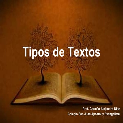 Tipos de textos