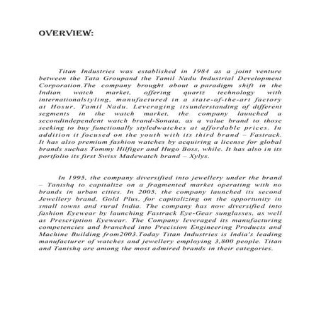 Titan mrktng strategy