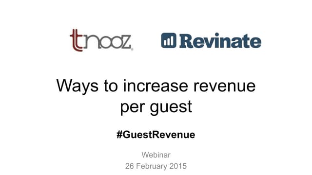 Best practices for increasing revenue per guest