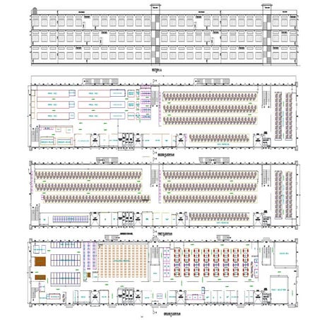 Factory Layout 500 m/c