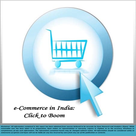 Toc and synopsis e-commerce in india - click to boom