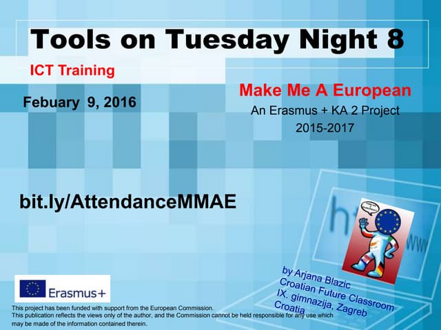 Tools on Tuesday Night 8