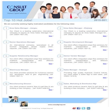 Top Jobs Latest Asia Vacancies 