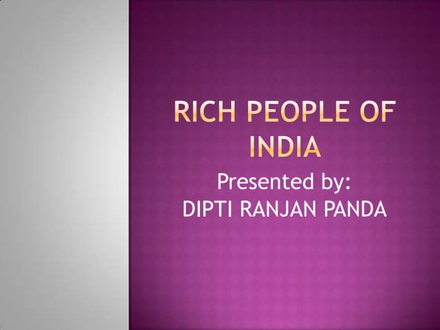 Top ten billionaries in india