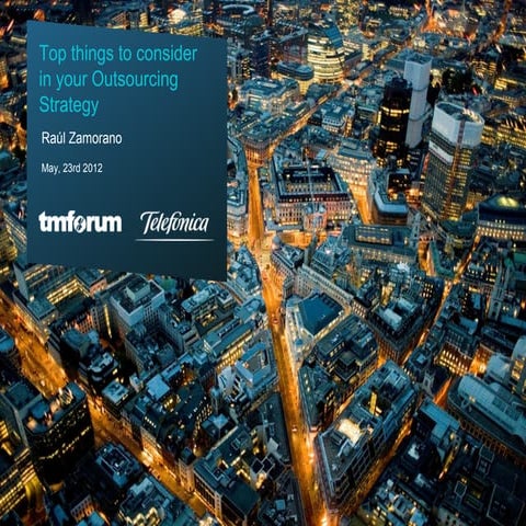 Top things to consider when building your outsourcing strategy