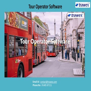 Tour Operator Software, Tour Booking Software