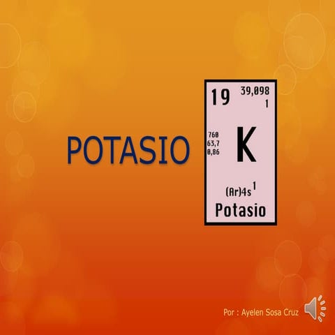 Tp potasio 