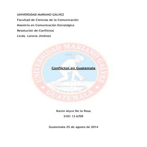 Trabajo conflictos en guatemala   copia