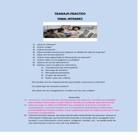 Trabajo practico de internet