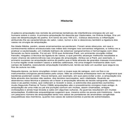  amputação membros inferiores  