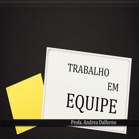 Trabalho em Equipe