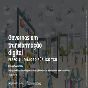 Diálogo TCU: Governos em Transformação Digital