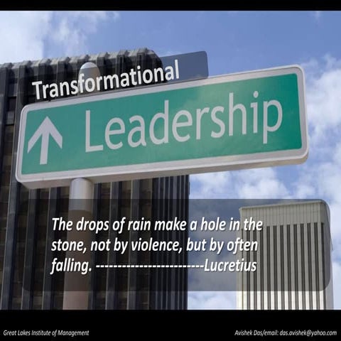 Transformational Leadership
