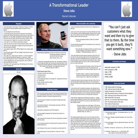 Steve Jobs: Transformational Leader
