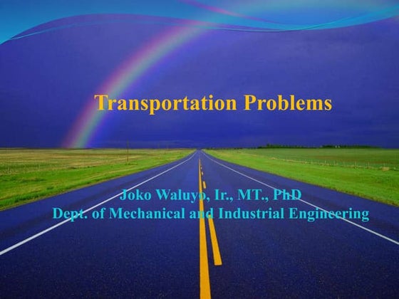 transportation-model.ppt
