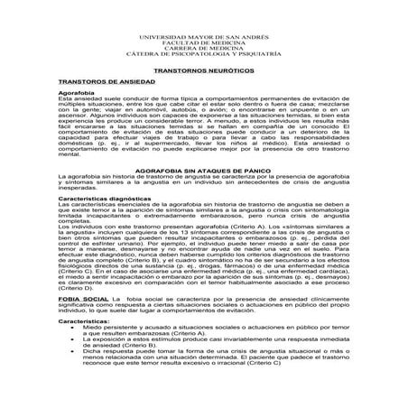 Trastornos neuróticos