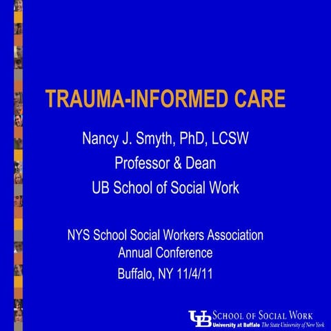 Trauma-Informed Care, November 2011