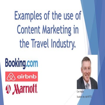 Travel and content marketing 