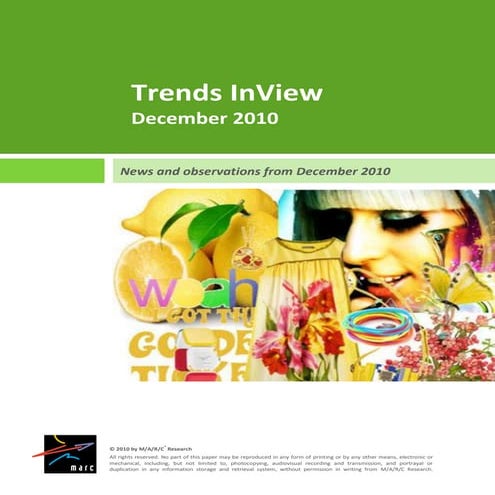 Trends InView (December 2010)