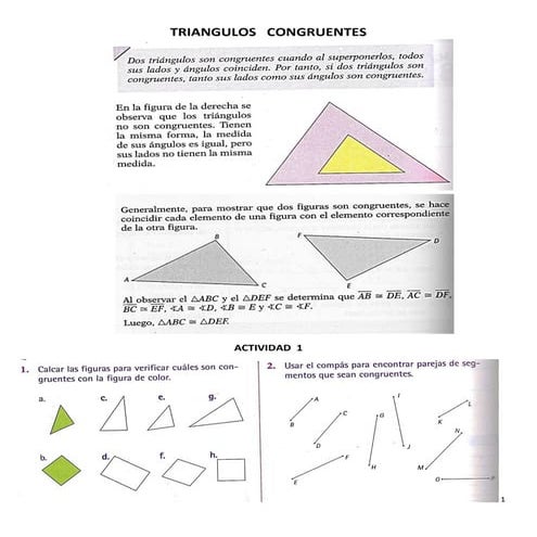 Triangulos   congruentes