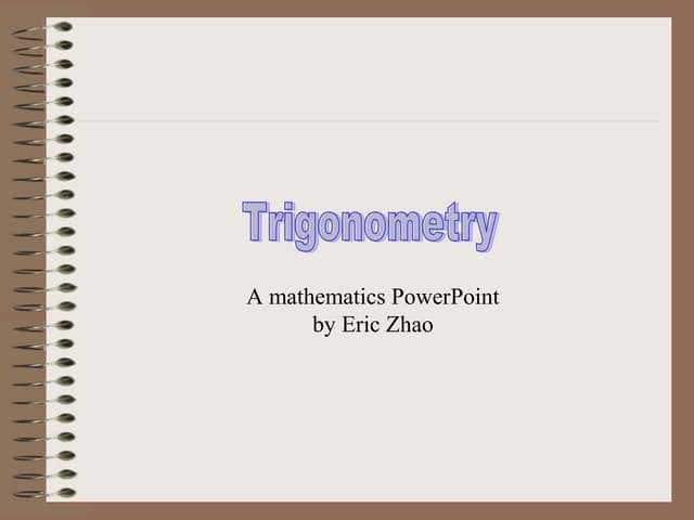 Trigonometry