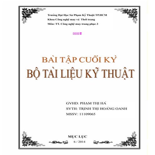 Tài liệu kỹ thuật dạng đầy đủ_BT cuối kỳ_quần short