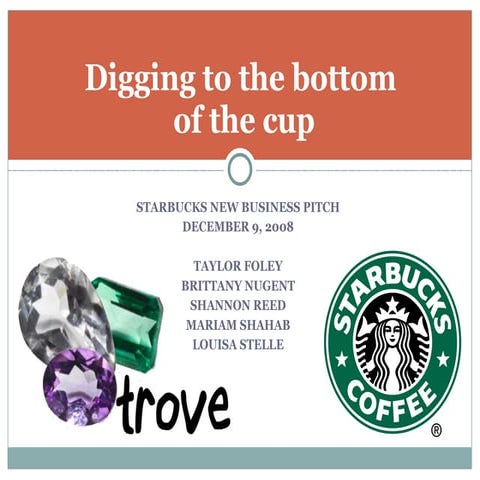 Starbucks Case Study