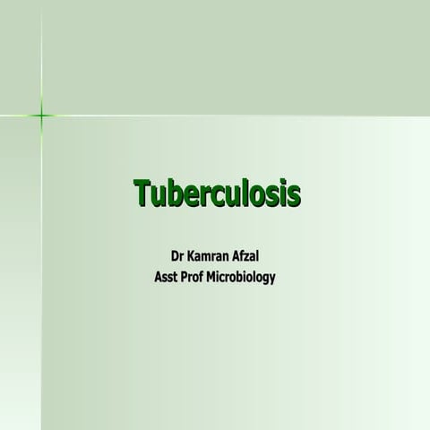Tuberculosis
