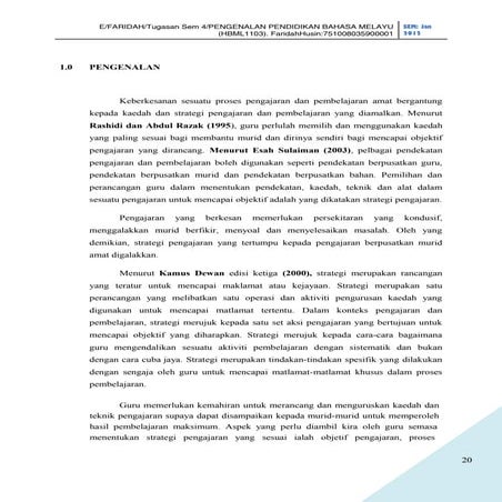 Tugasan pengenalan pend bm 2