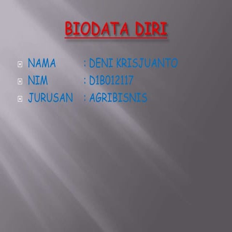 Tugas praktikum  ke 1