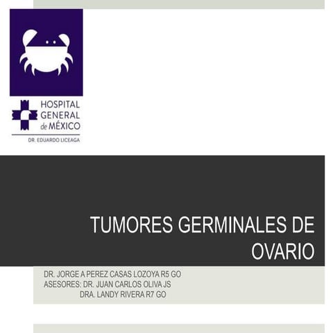 Cancer germinal de ovario