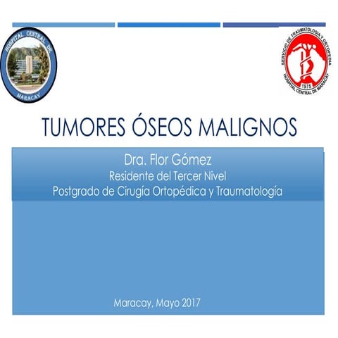 Tumores oseos malignos