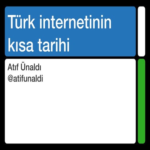 Turk internetinin kısa tarihi