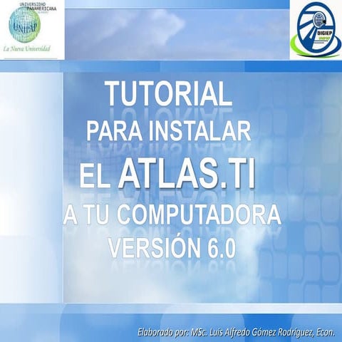 Tutorial Atlas.ti 6.0 para instalar en tu computadora