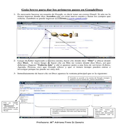 Tutorial google docs