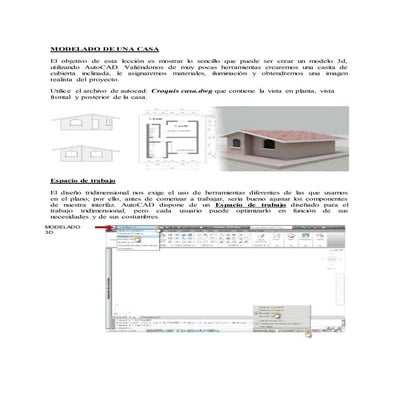 Tutorial  modelado casa