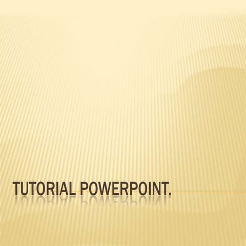 Tutorial ppp