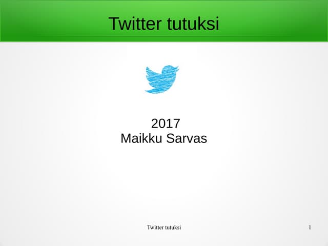 Twitter k17 espoo