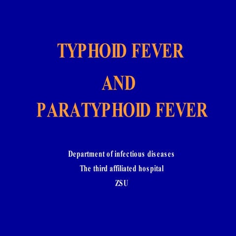 Typoidfever