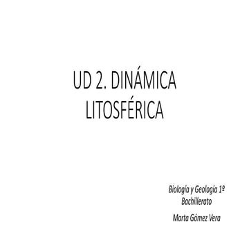 Ud2 Dinámica litosférica