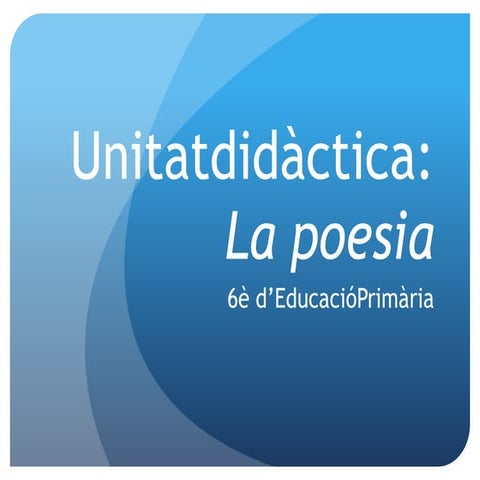 Ud la poesia