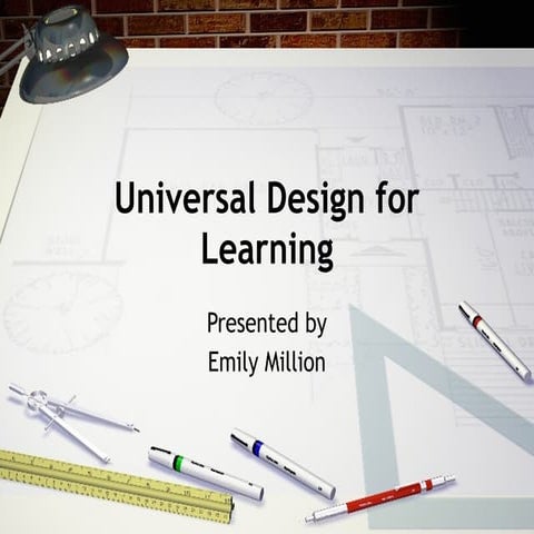 Universal Design for Learning