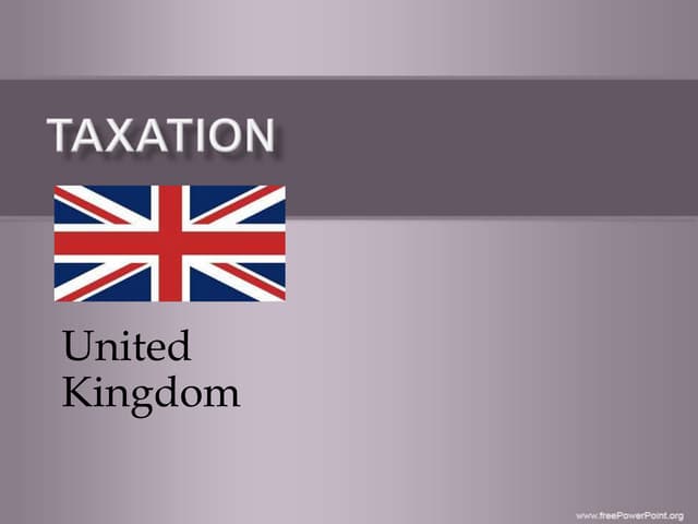 Uk & lux taxation