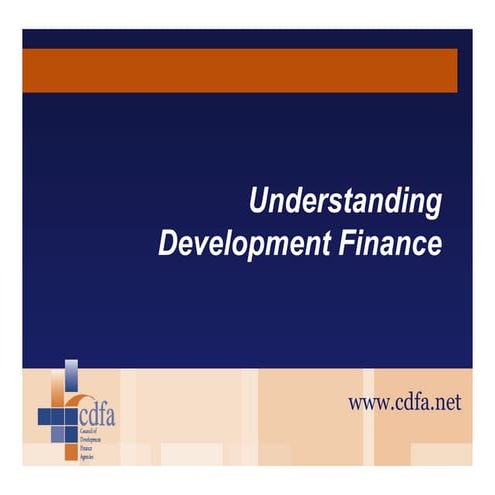 Understanding Economic Development Finance-TN Economic Development Finance Co...